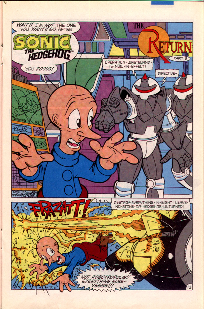 Sonic - Archie Adventure Series May 1995 Page 13